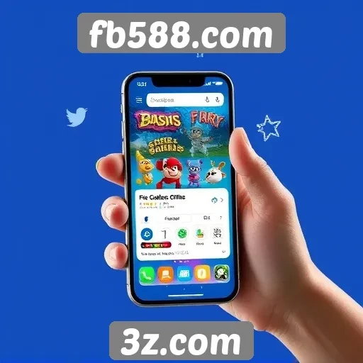 Experiência do usuário em dispositivos móveis no fb588.com