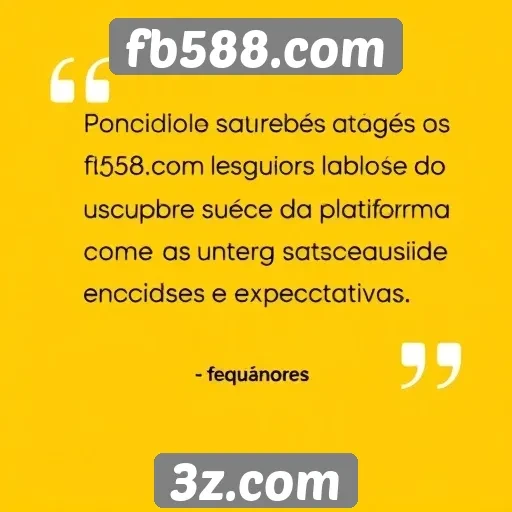 Opiniões de usuários sobre o suporte do fb588.com